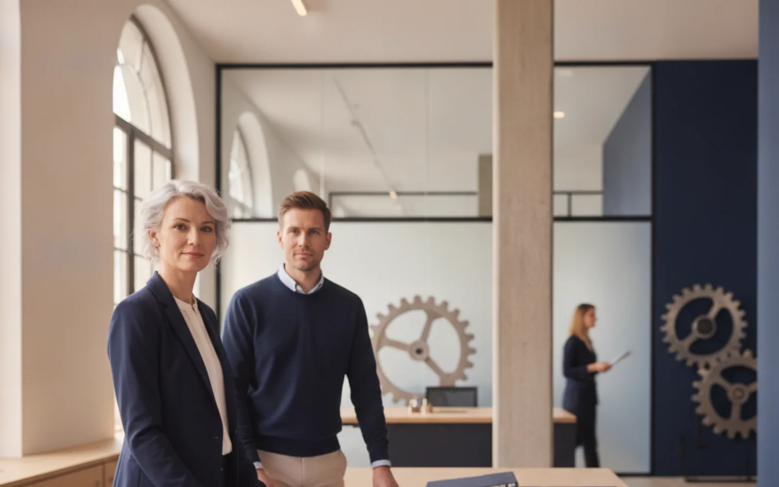 Supplier specialists preparing a customer submission