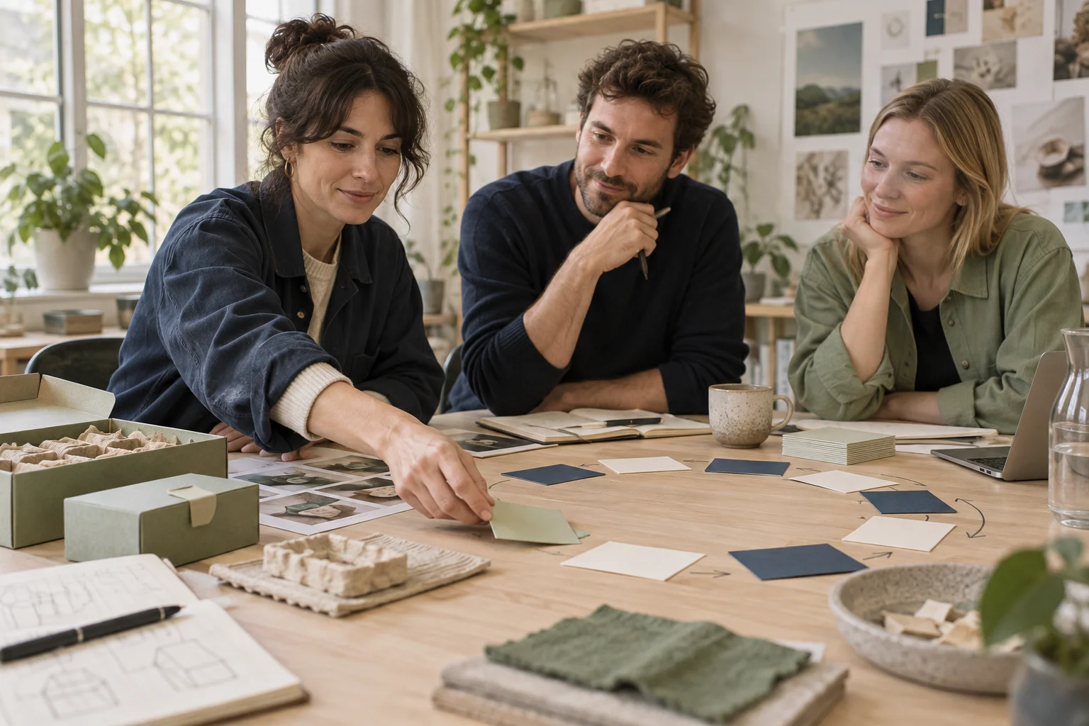 A product team feeds evidence from a completed prototype back into its process design.